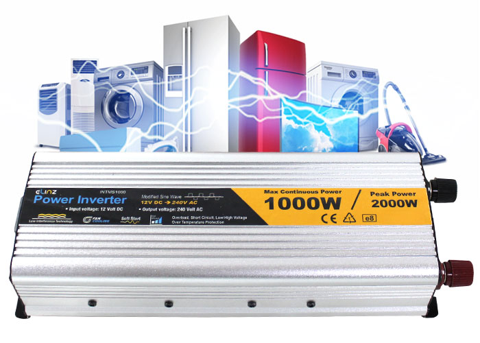 Power Inverter Modified Sine Wave