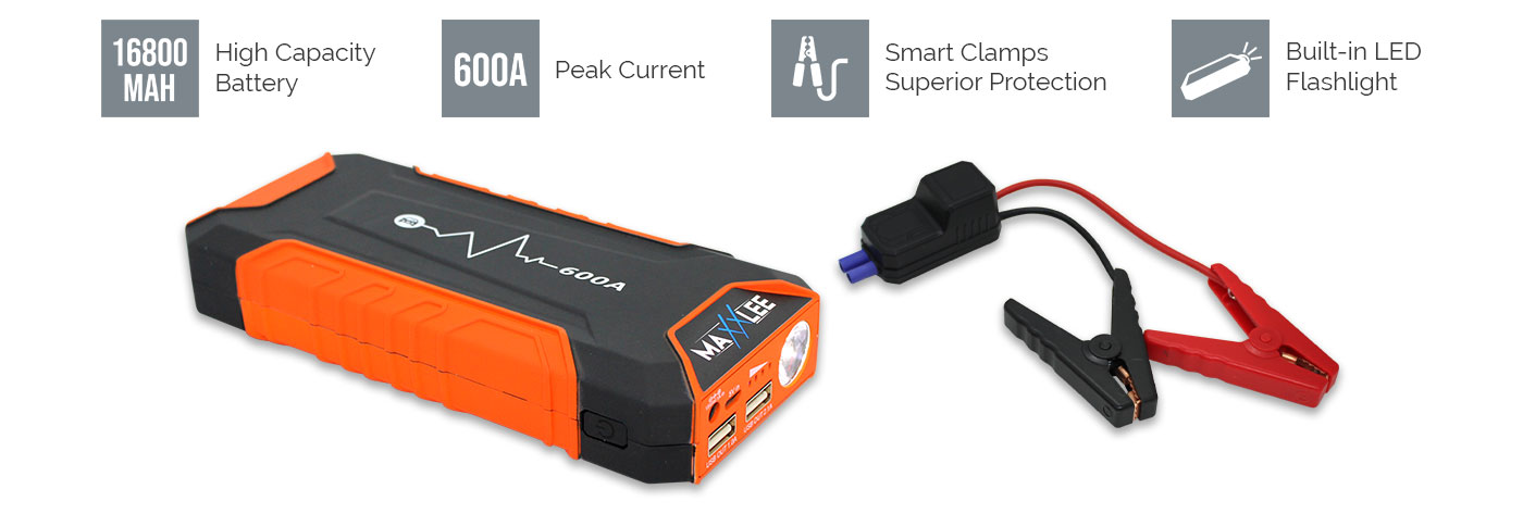 600A Battery Charger Car Jump Starter