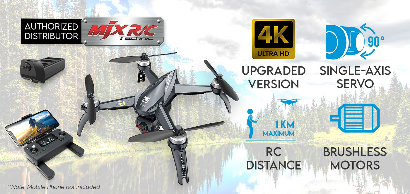 MJX Bugs 5W 4K GPS RC Drone