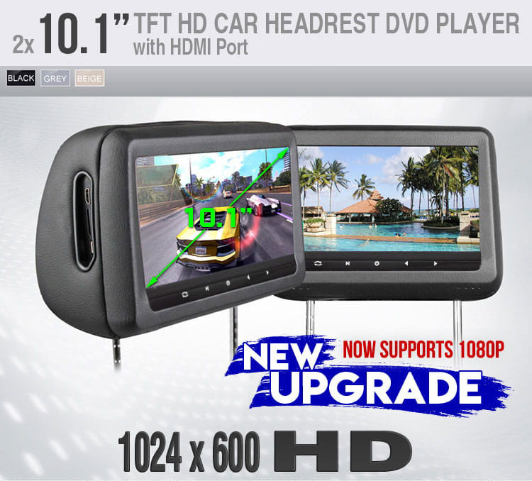 Headrest dvd player main image