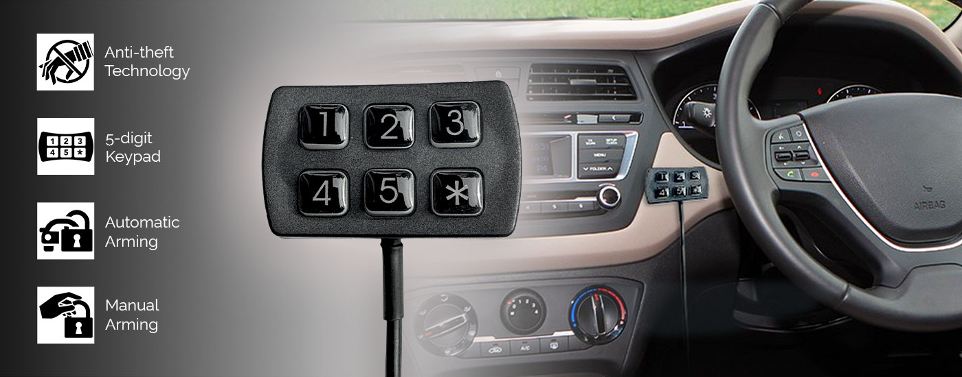 Car Keypad Engine Immobiliser