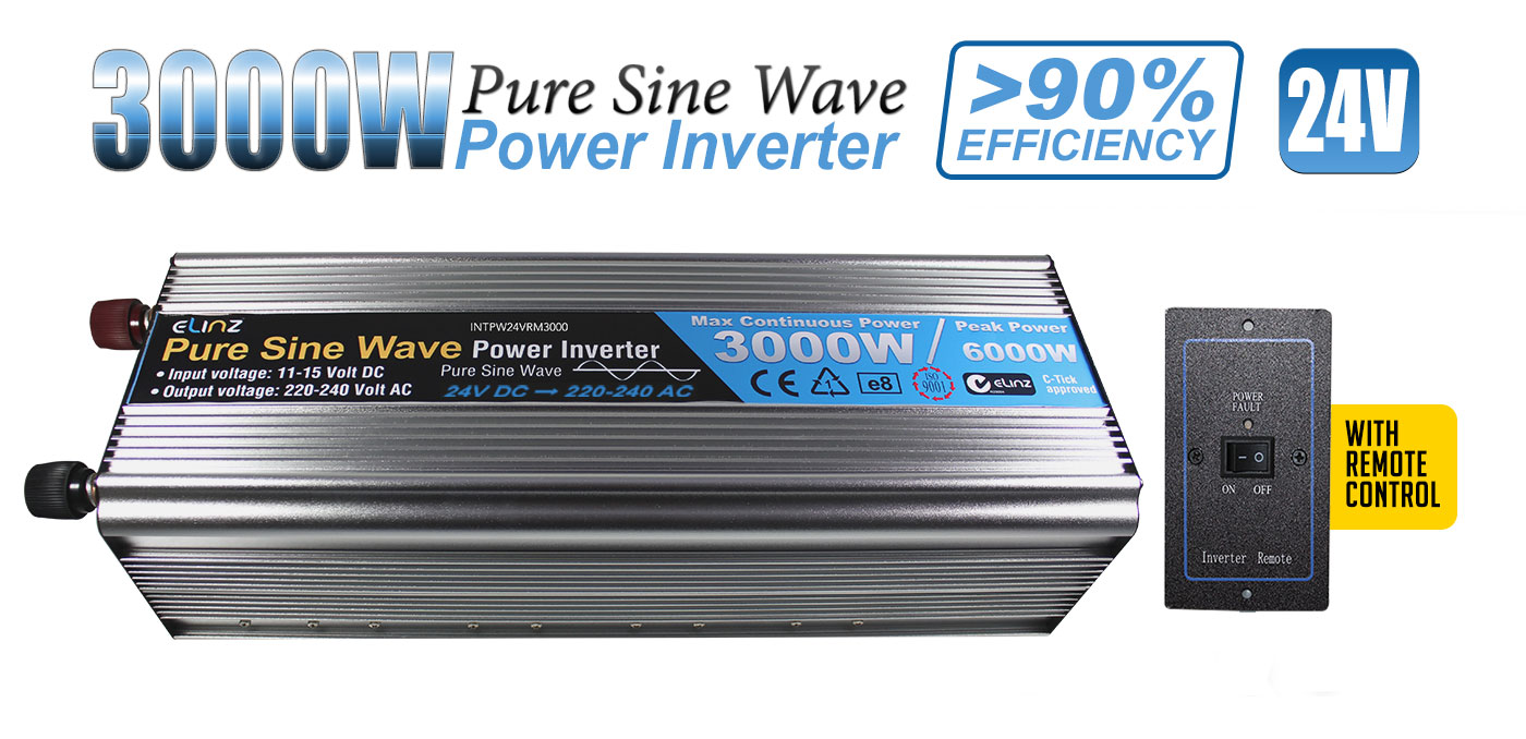 3000W Pure Sine Wave Power Inverter
