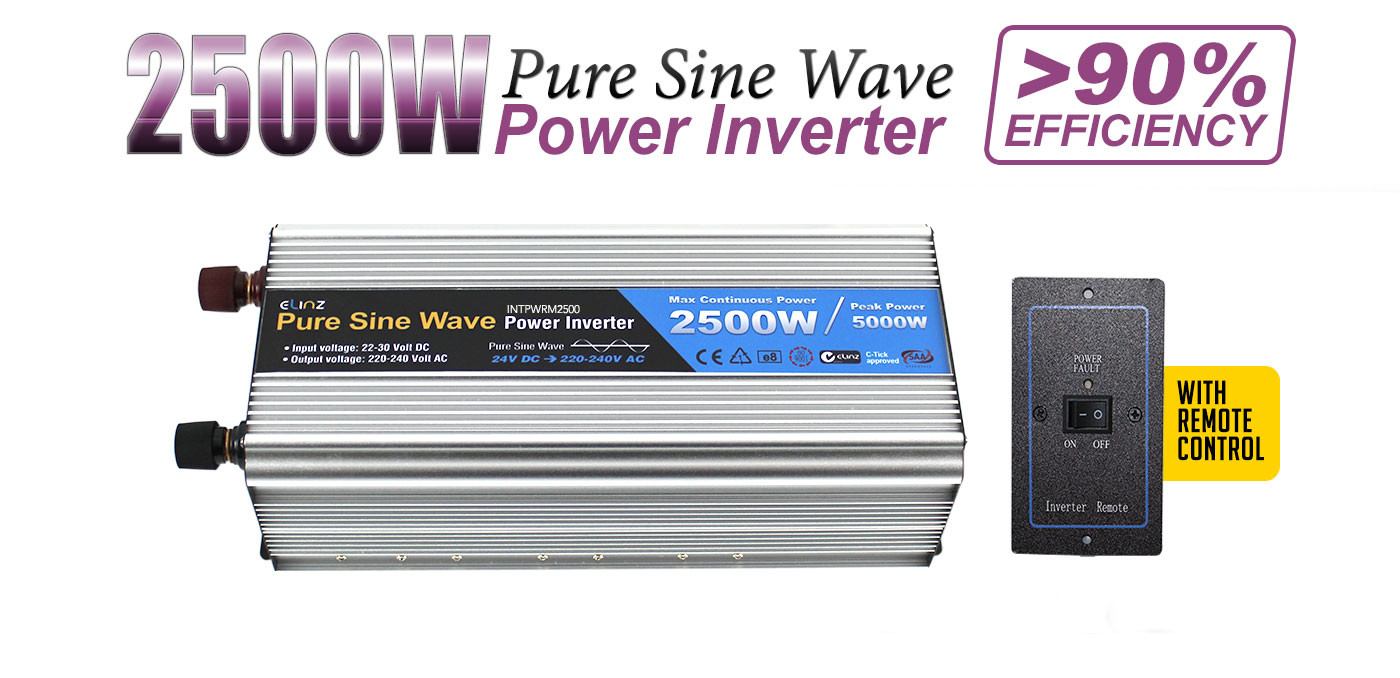 5000W Pure Sine Wave Power Inverter