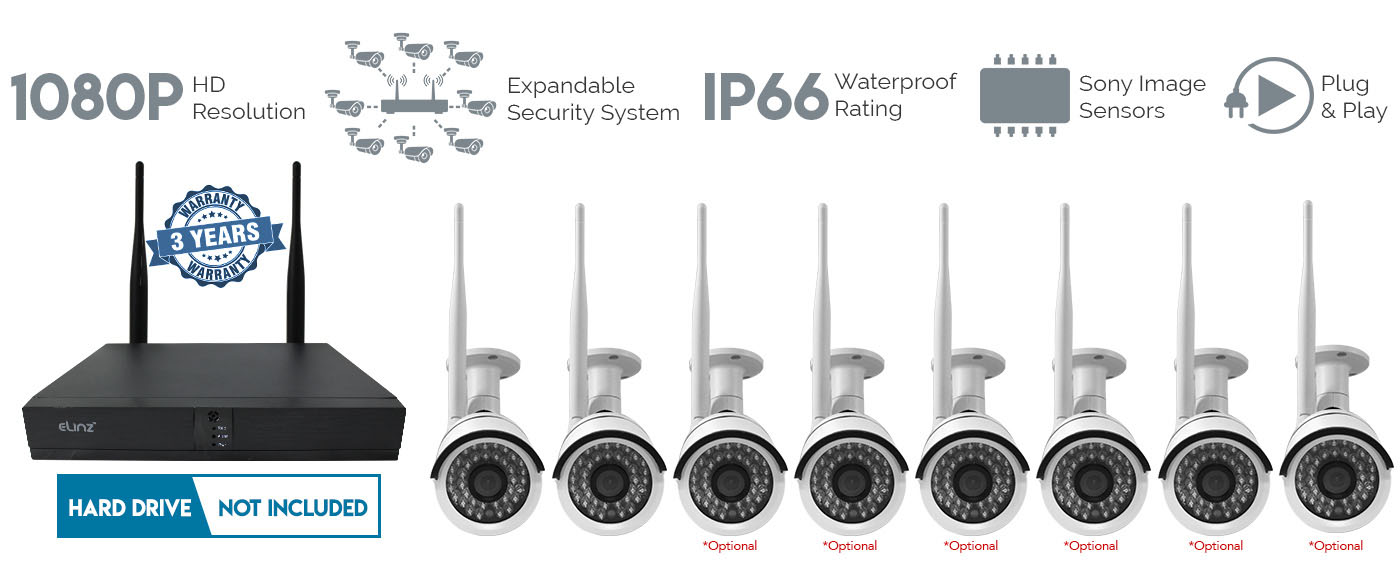 Wireless Camera Security System