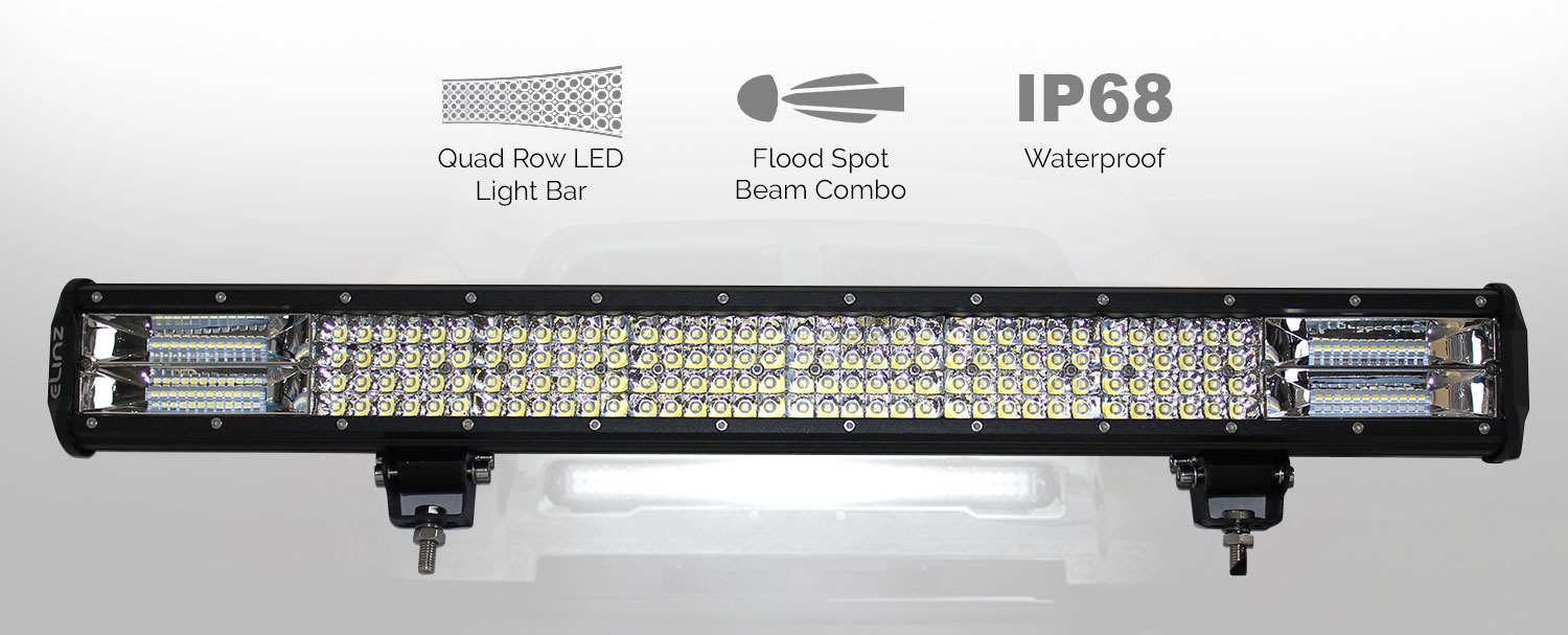 26& 4 Rows LED Light Bar