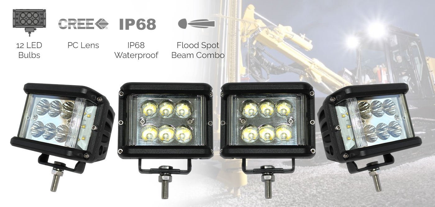 60W CREE LED Driving Worklight