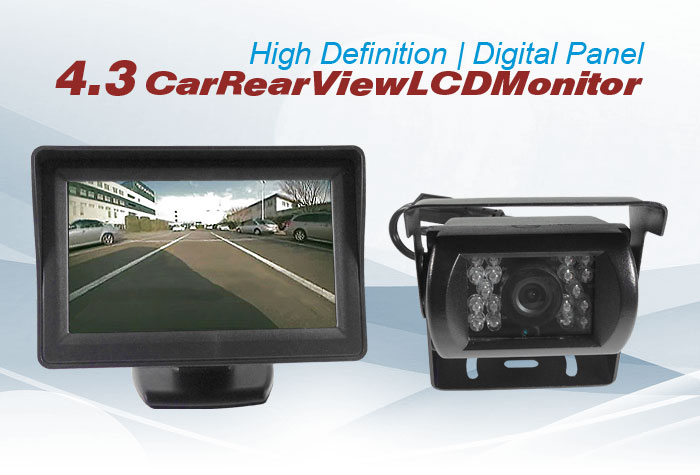HD 4.3inch Car Rearview Monitor