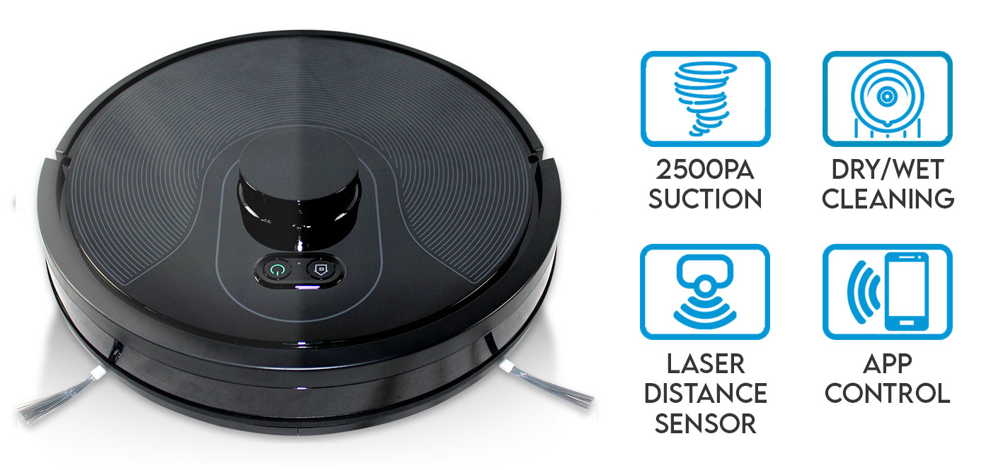 Smart Robot Vacuum & Mop Cleaner
