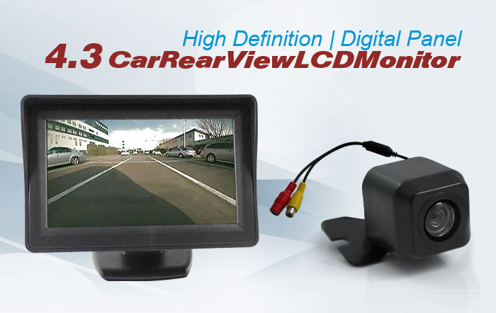 4.3" Monitor HD Digital LCD