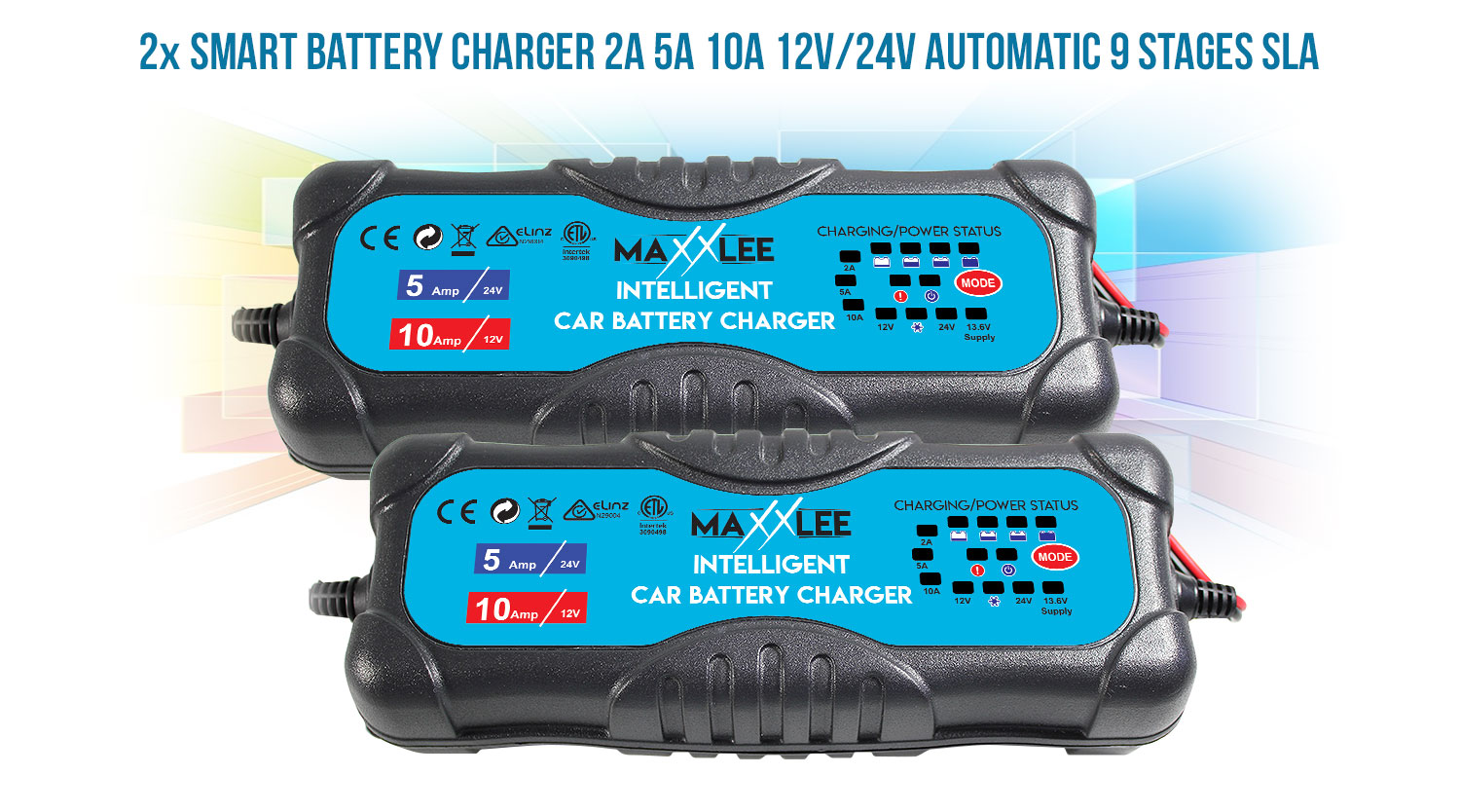 maxxlee smart battery chargers 
