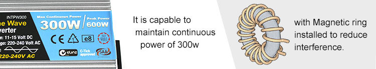 dimension 3000w inverters