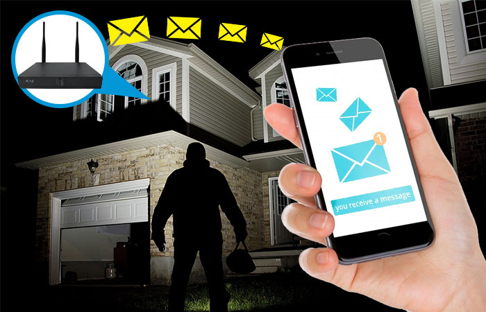 Motion Detection Email Alerts Security Camera