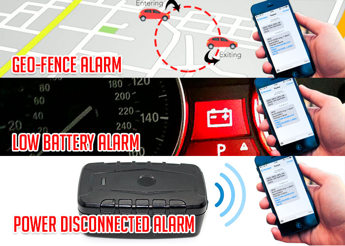 4G Wireless GPS Tracker Multiple Alert