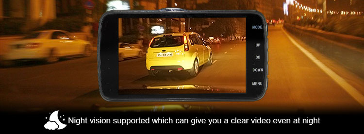 Night Vision Dashboard Camera