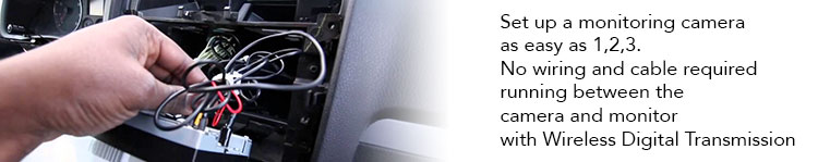 Wireless Connection Backup Camera Kit