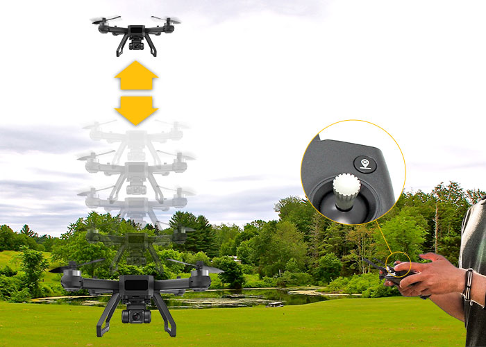 One-Key Takeoff & Landing MJX Drone