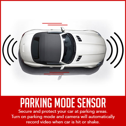 Parking Mode Sensor Front Camera