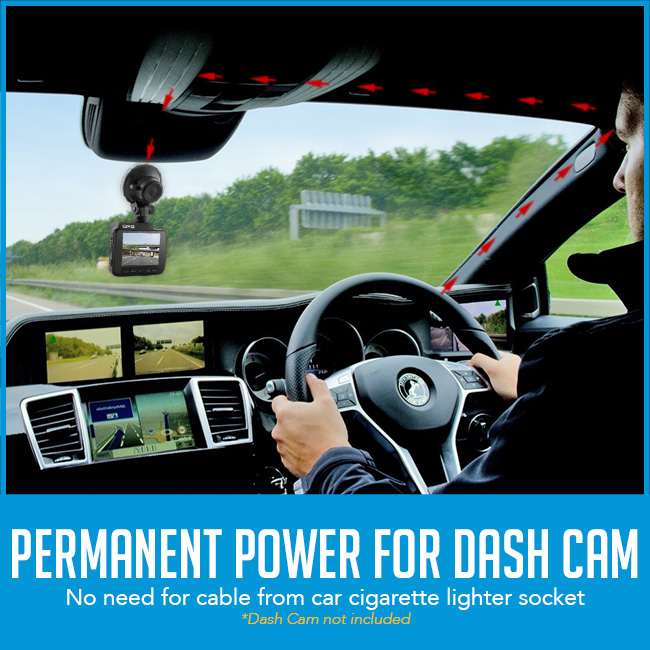 permanent power for dash cam Hard Wire Kit Cable Charger for Car Dash Cam