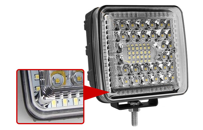 LED Work Light Bar PMMA Lens