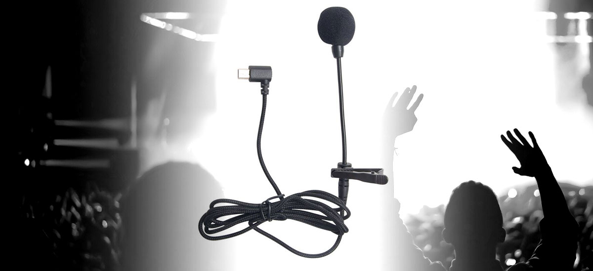 SJCAM Microphone with Clip for SJ10 SJ8 Camera