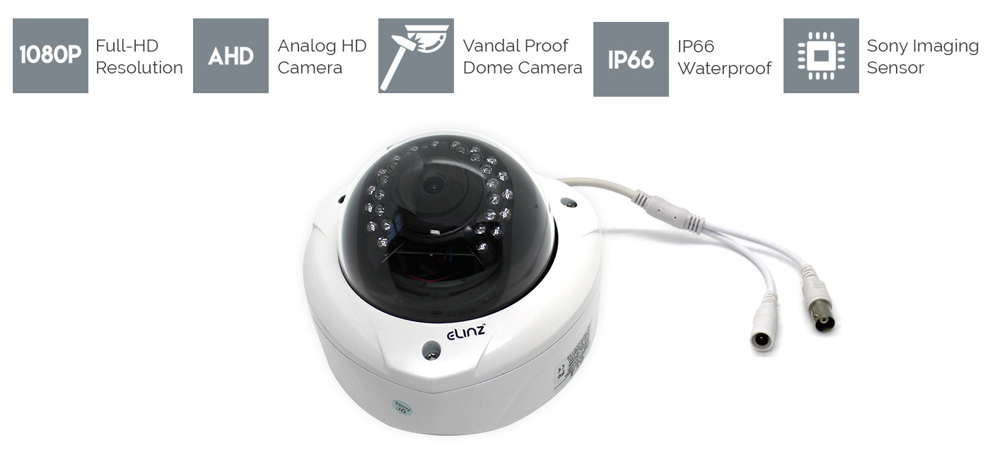 Vandal Proof Dome Security Camera