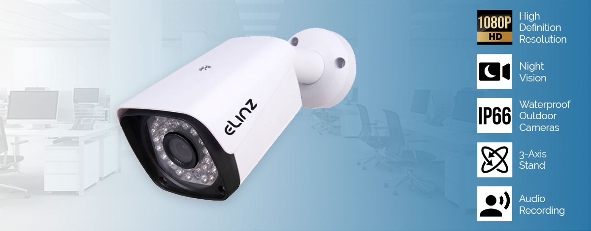 Outdoor Bullet CCTV Surveillance Security Camera