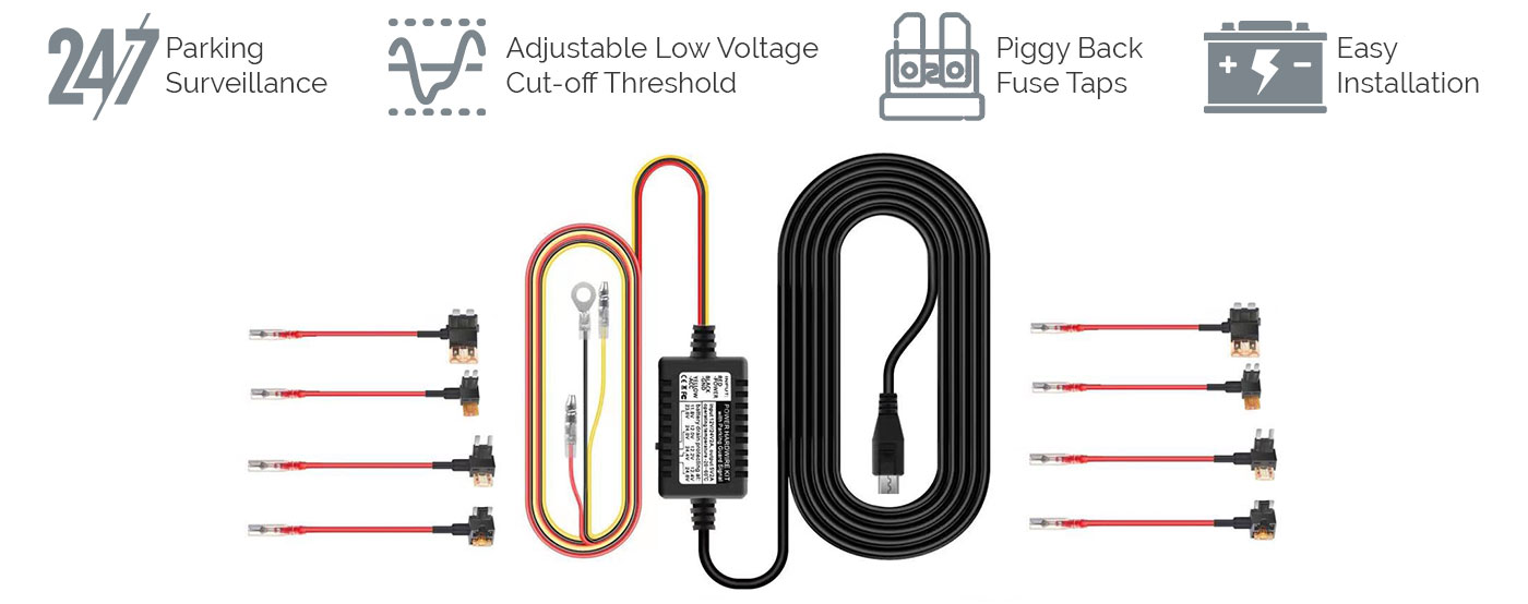 HardWire Kit for Car Dash Cam