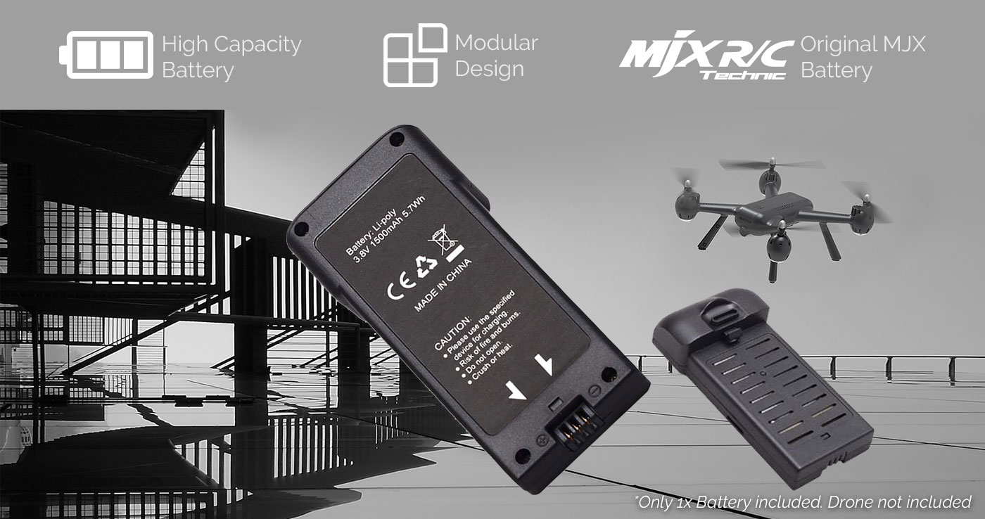 MJX 1500mAh 3.8 Modular Li-Po Battery