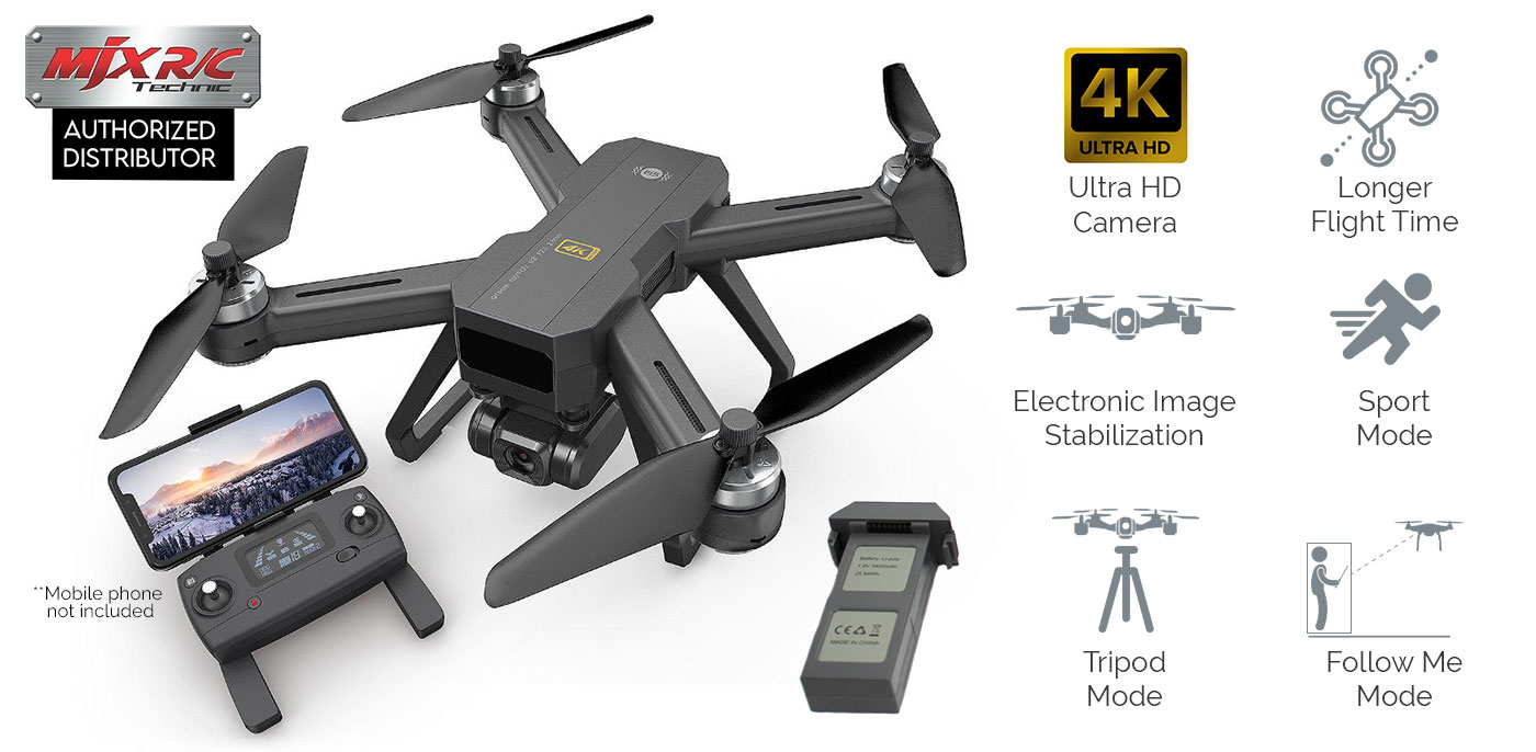 MJX Bugs 20 4K EIS Camera Drone