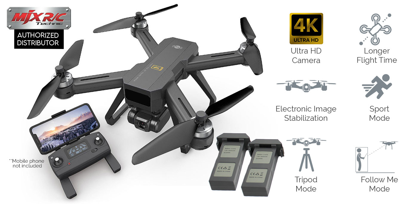 MJX Bugs 20 4K EIS Camera Drone