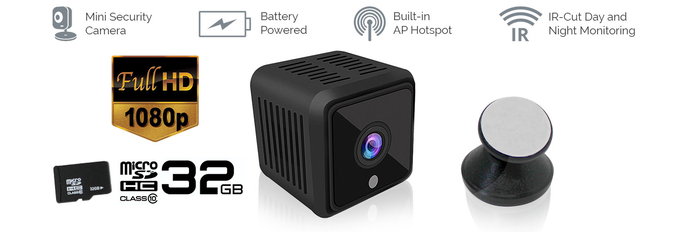 Mini Spy Security Hidden WiFi Camera