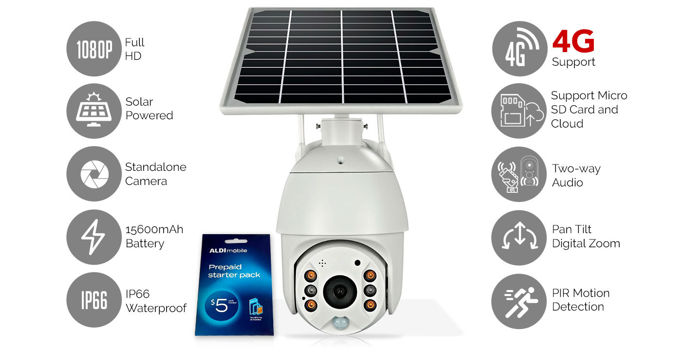 Wireless Solar Security Camera