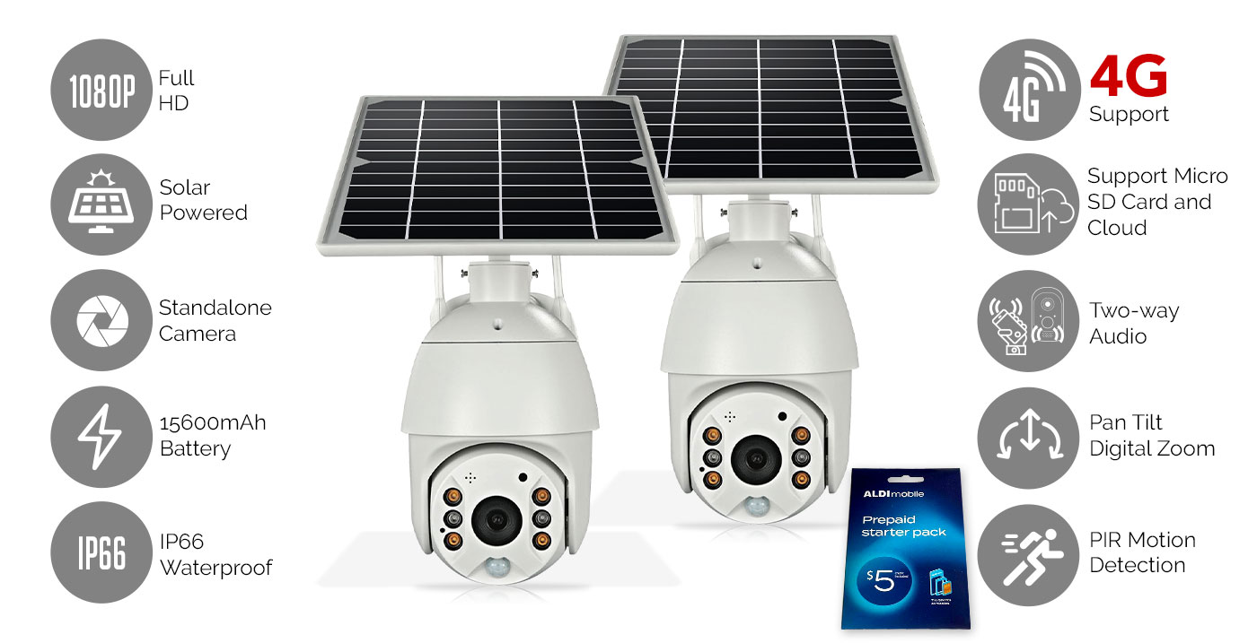 Wireless Solar Security Camera