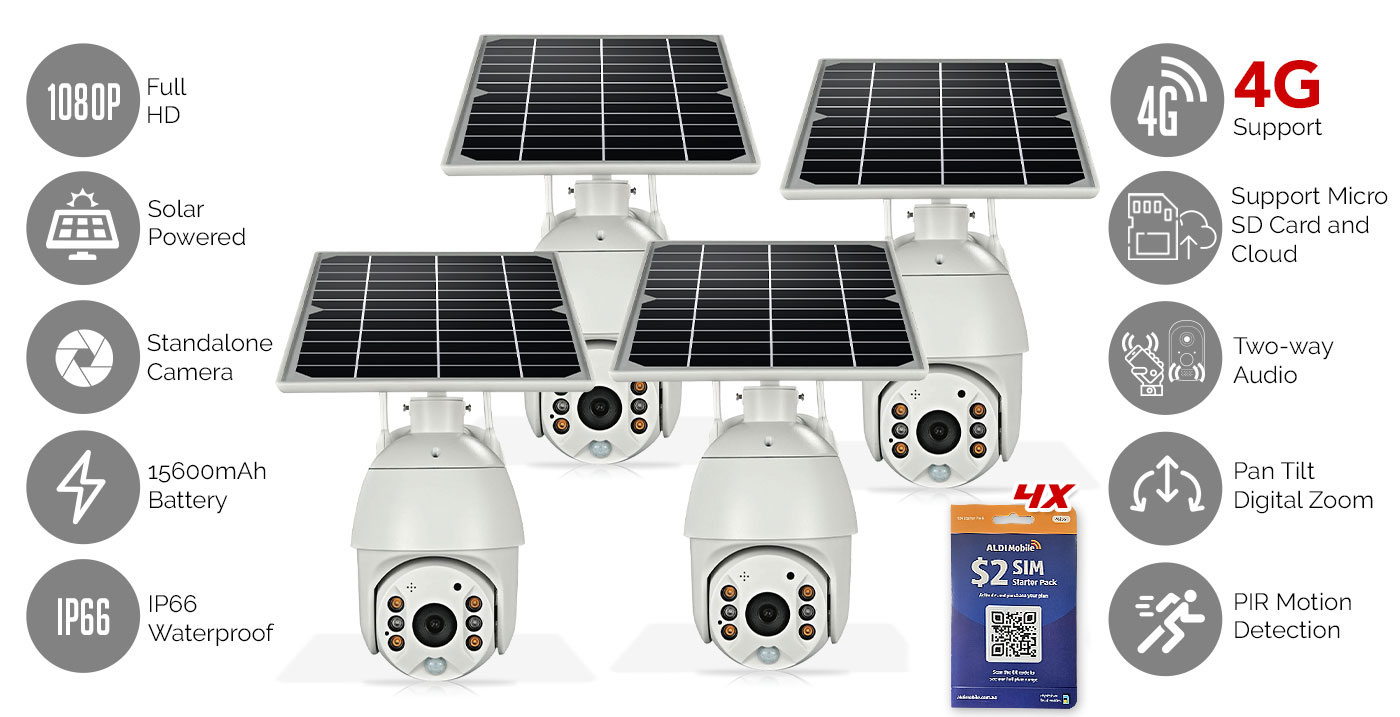 Wireless Solar Security Camera
