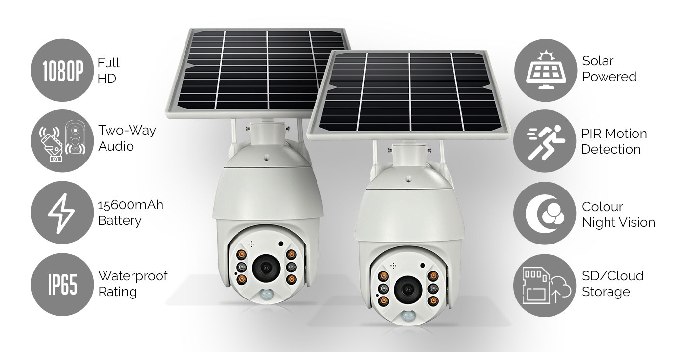 Wireless Solar Security Camera