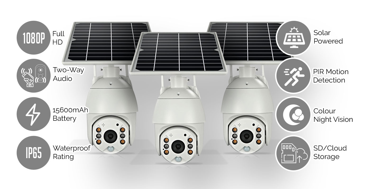 Wireless Solar Security Camera