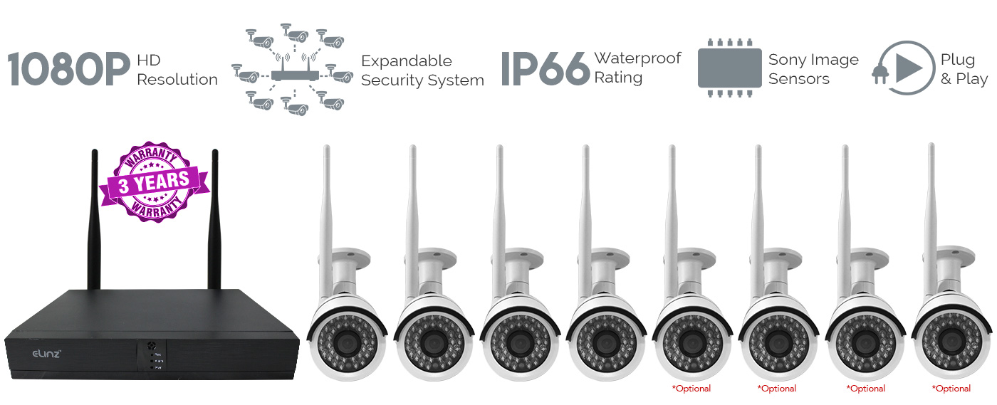 Wireless Camera Security System