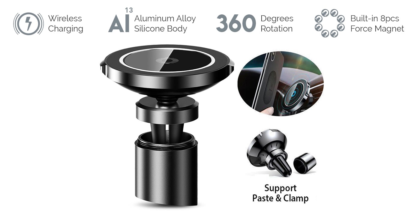 Car Mobile Phone Wireless Charger Stand