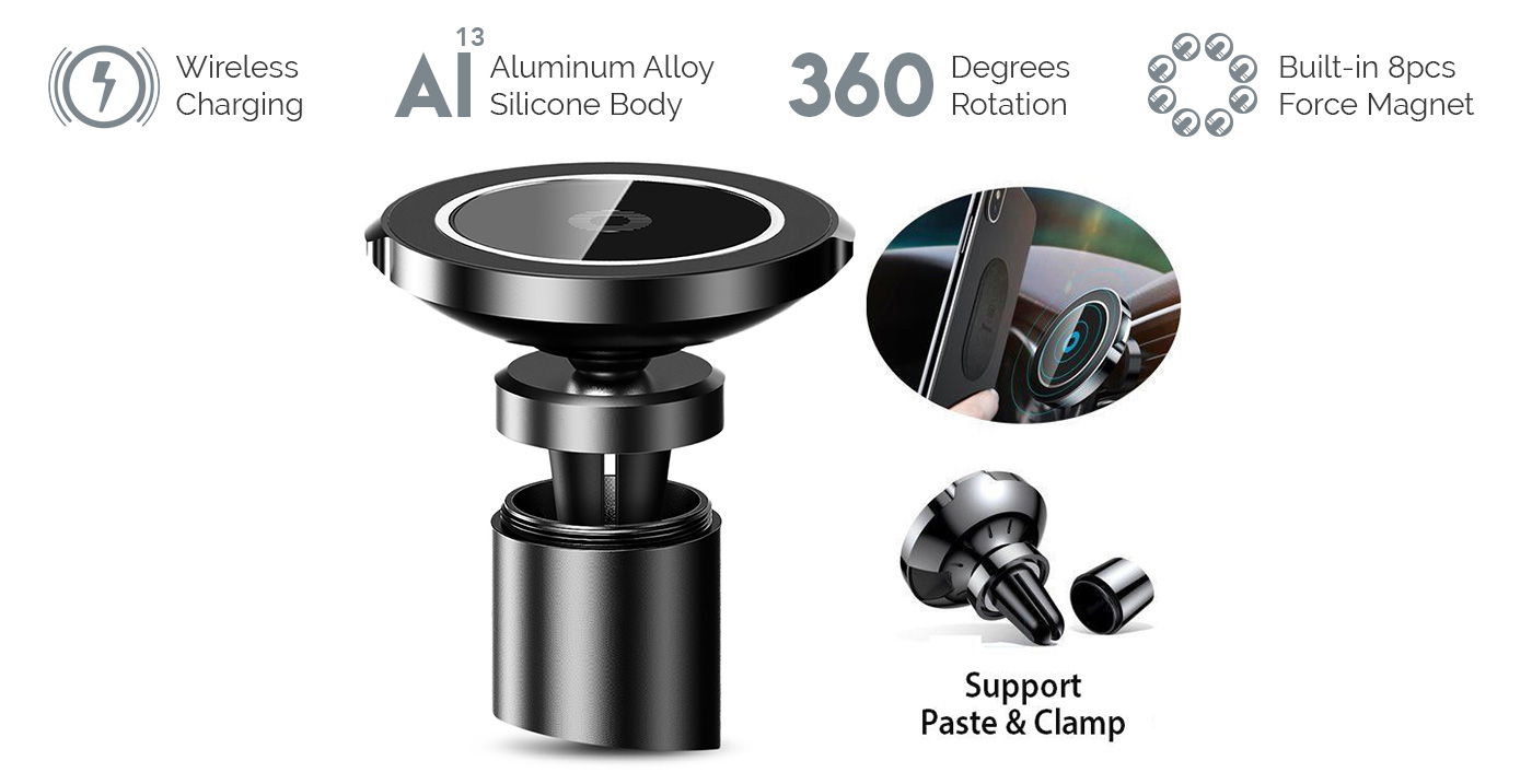 Car Mobile Phone Wireless Charger Stand