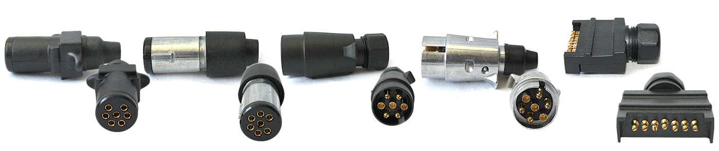 7 PIN Trailer Plugs Bundle