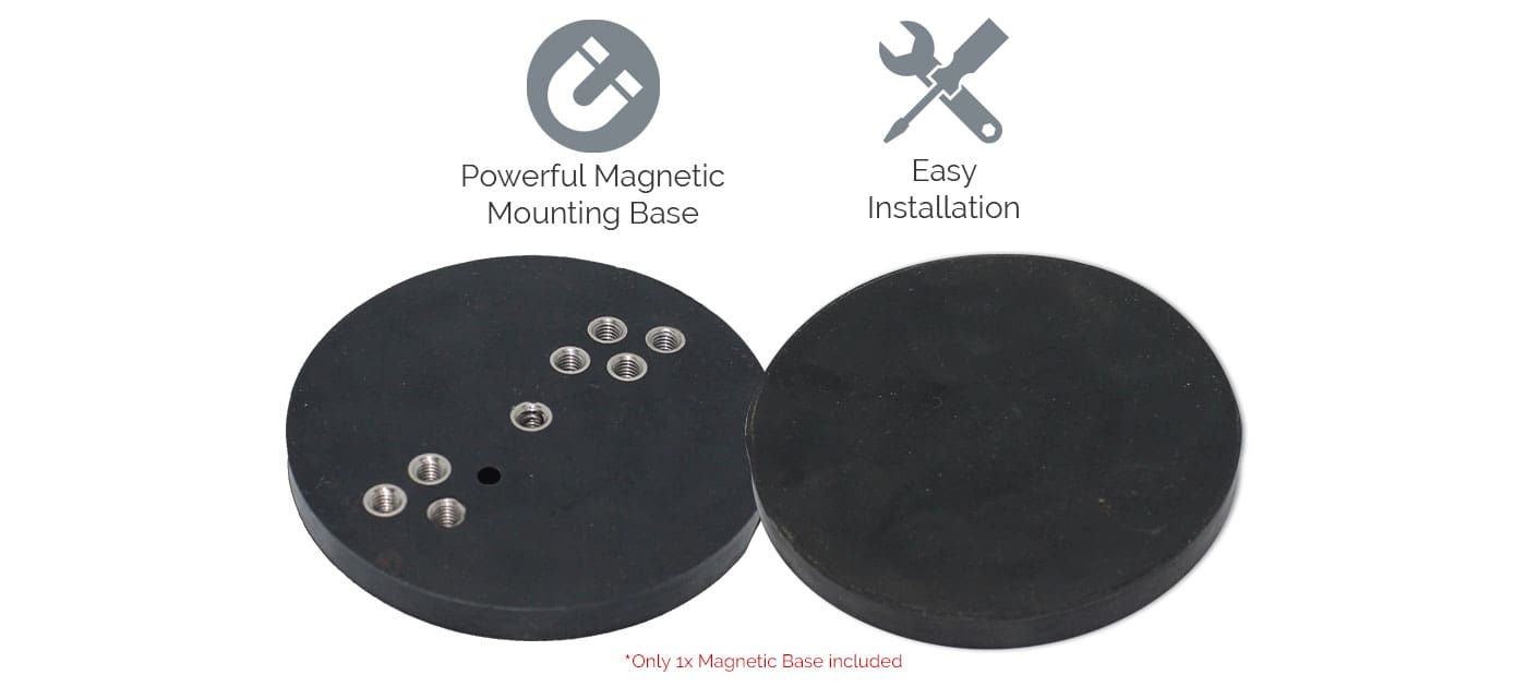 Mounting Base for Rear View Camera Battery Pack
