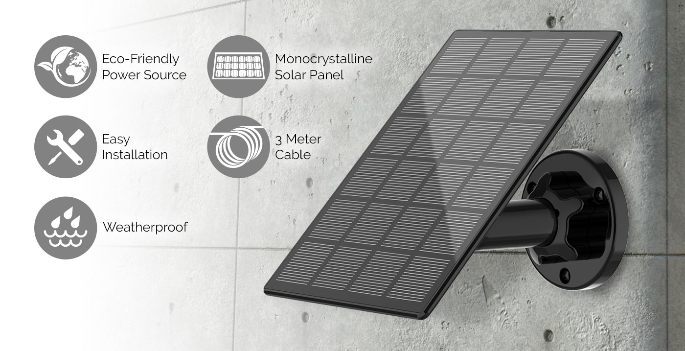 Solar Panel Only 3W Monocrystalline Cells
