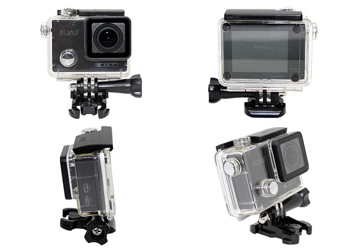 4K Resolution Action Sports Camera Product Views
