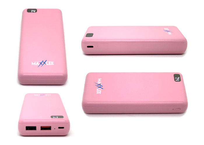 Pink 20000mAh powerbank product views