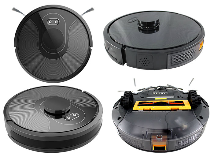 Smart Robot Vacuum & Mop Cleaner Product Views