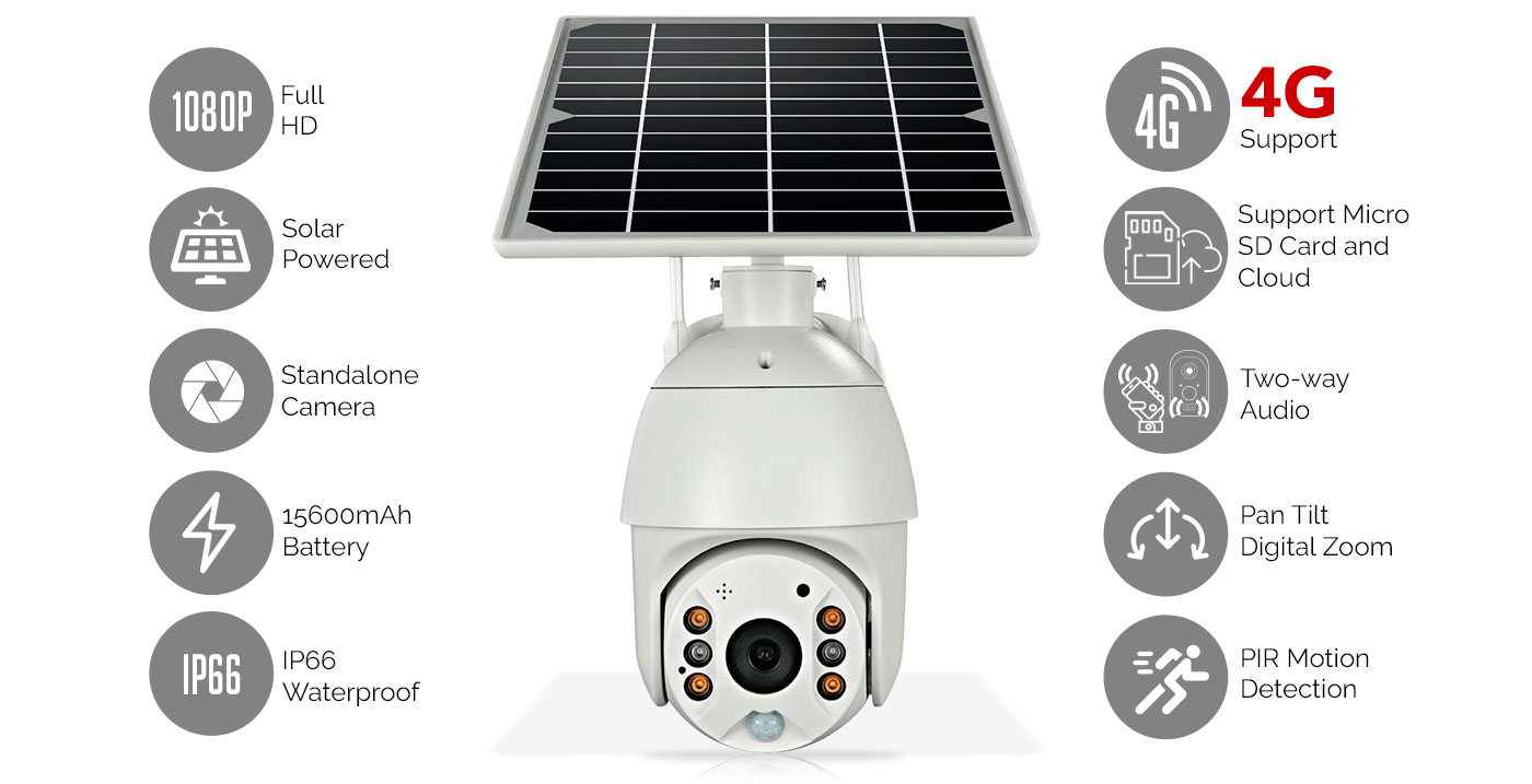 Wireless Solar Security Camera