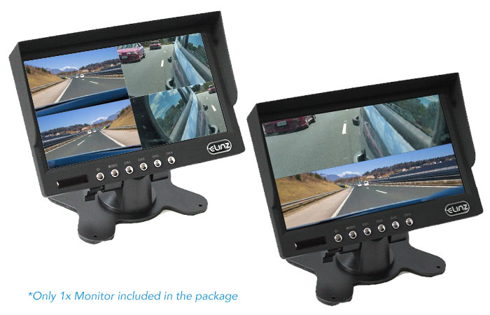 Split Screen Monitor for Reversing Camera