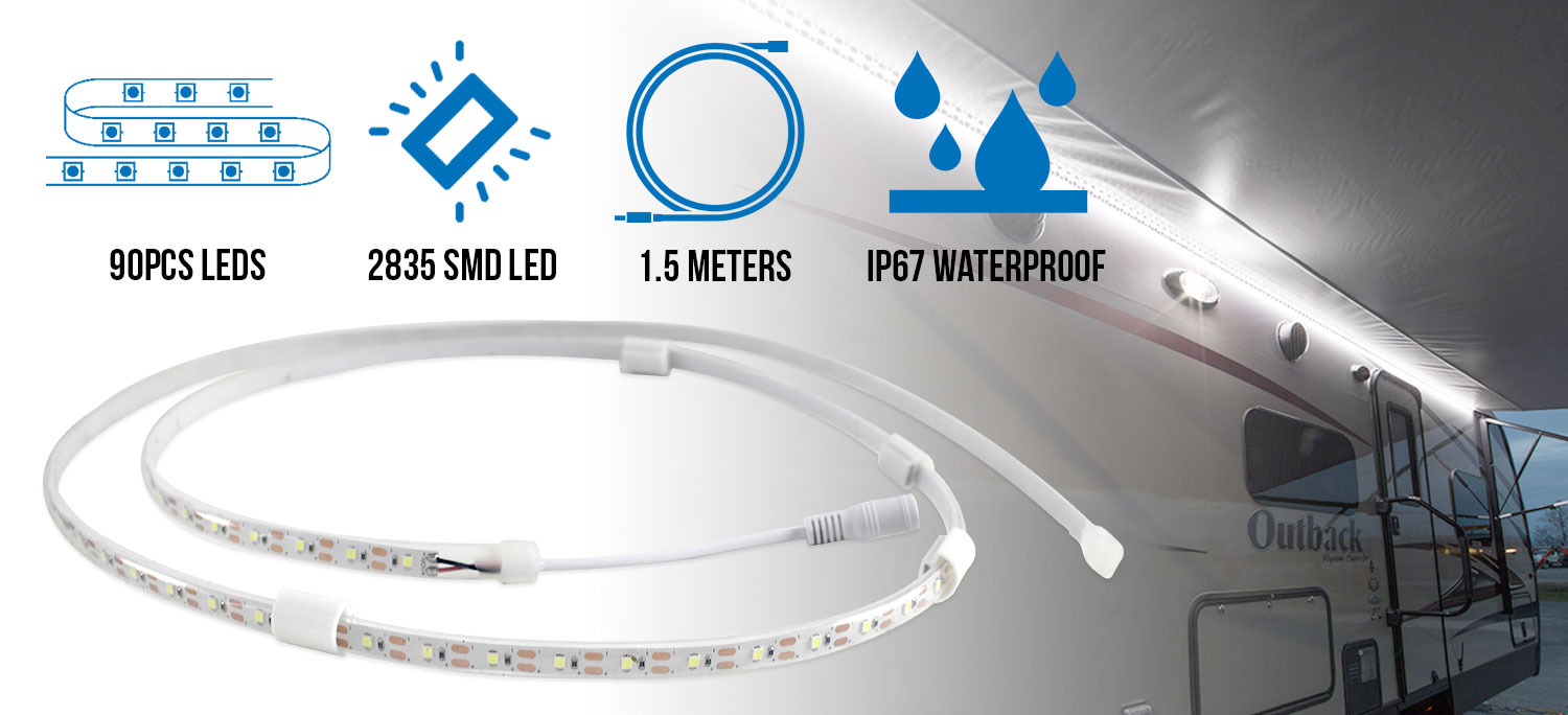 led light strip stats