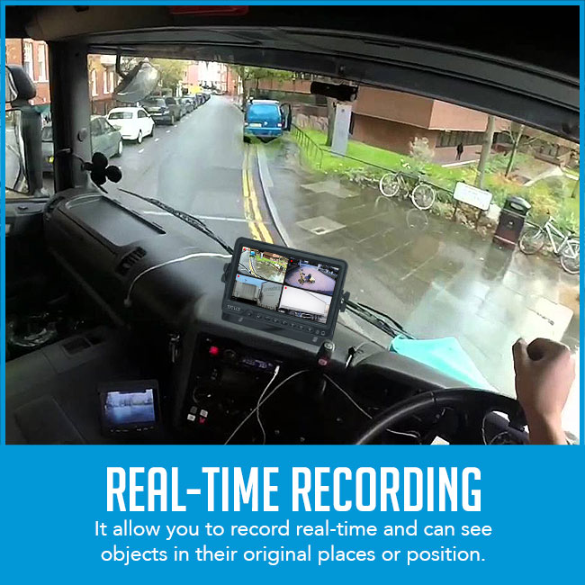 DVR Real-time recording reverse camera system