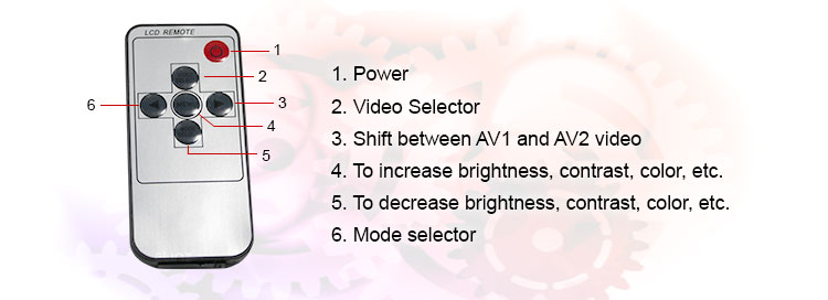 4PIN Camera Remote Control